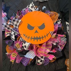 Halloween Mesh Pumpkin King in Pink!
